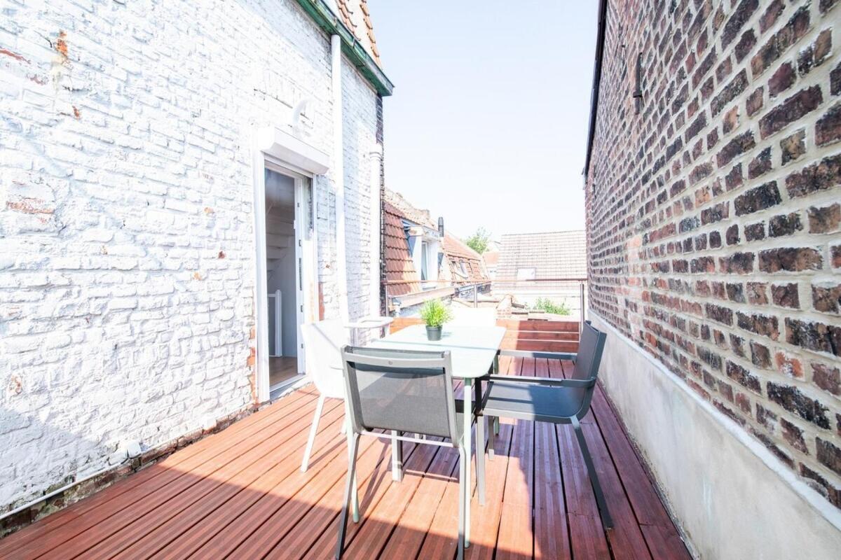 Maison Cosy 4 Chambres, Terrasse, Garage Prive Croix Exterior photo